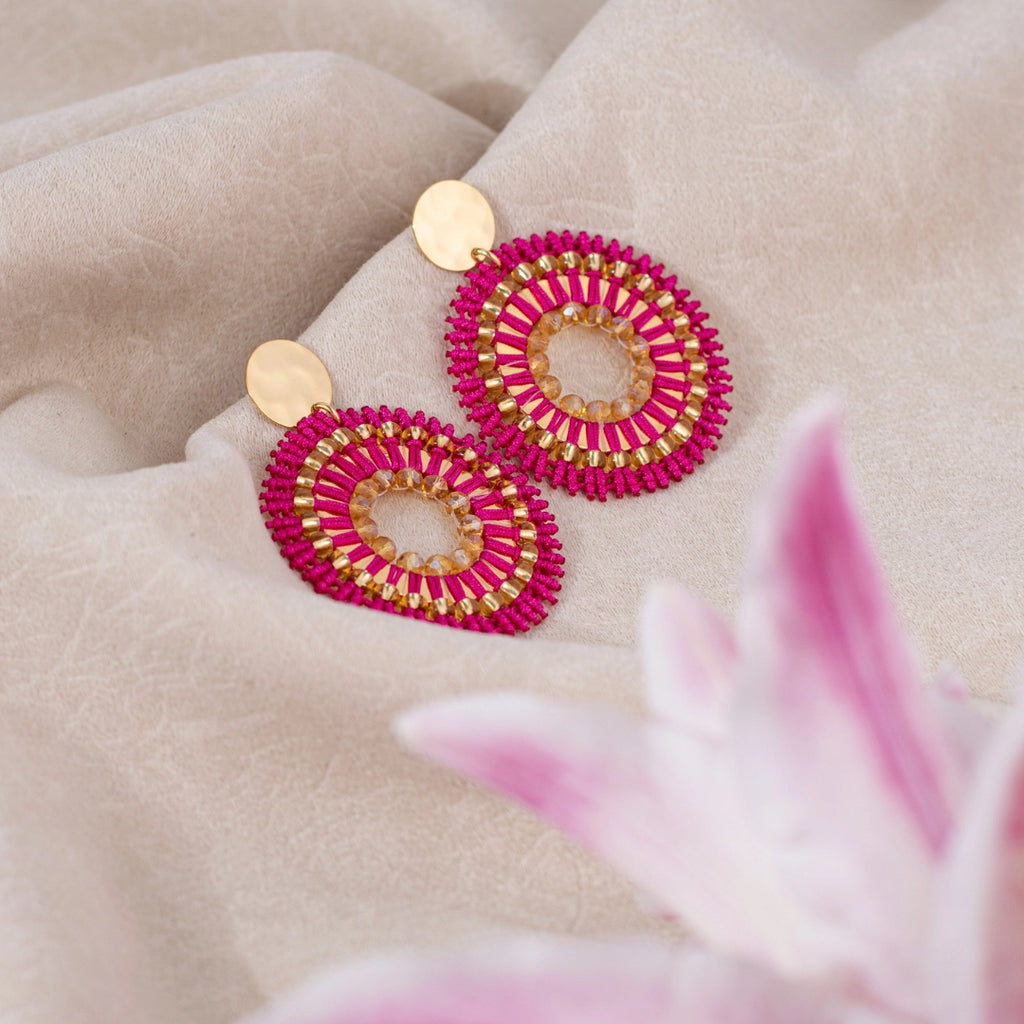 Arete Amanecer Fucsia