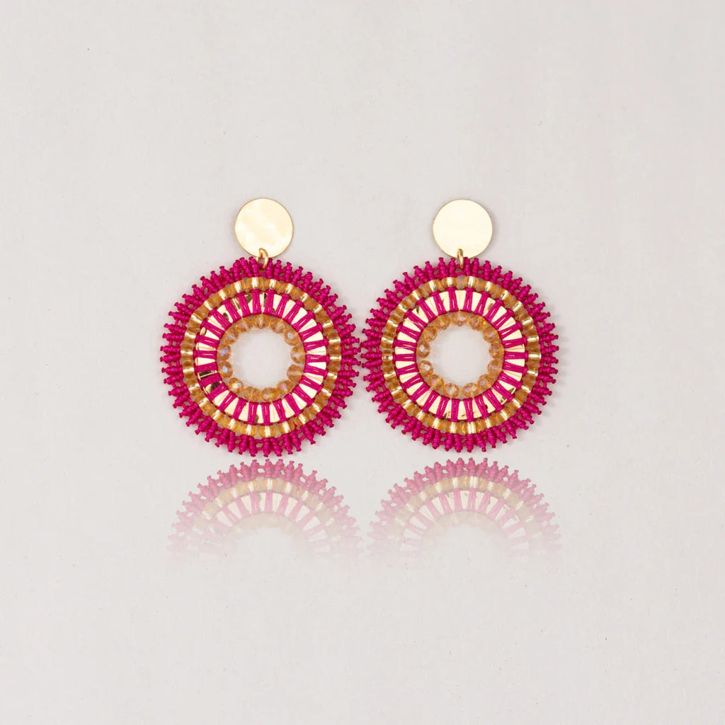 Arete Amanecer Fucsia