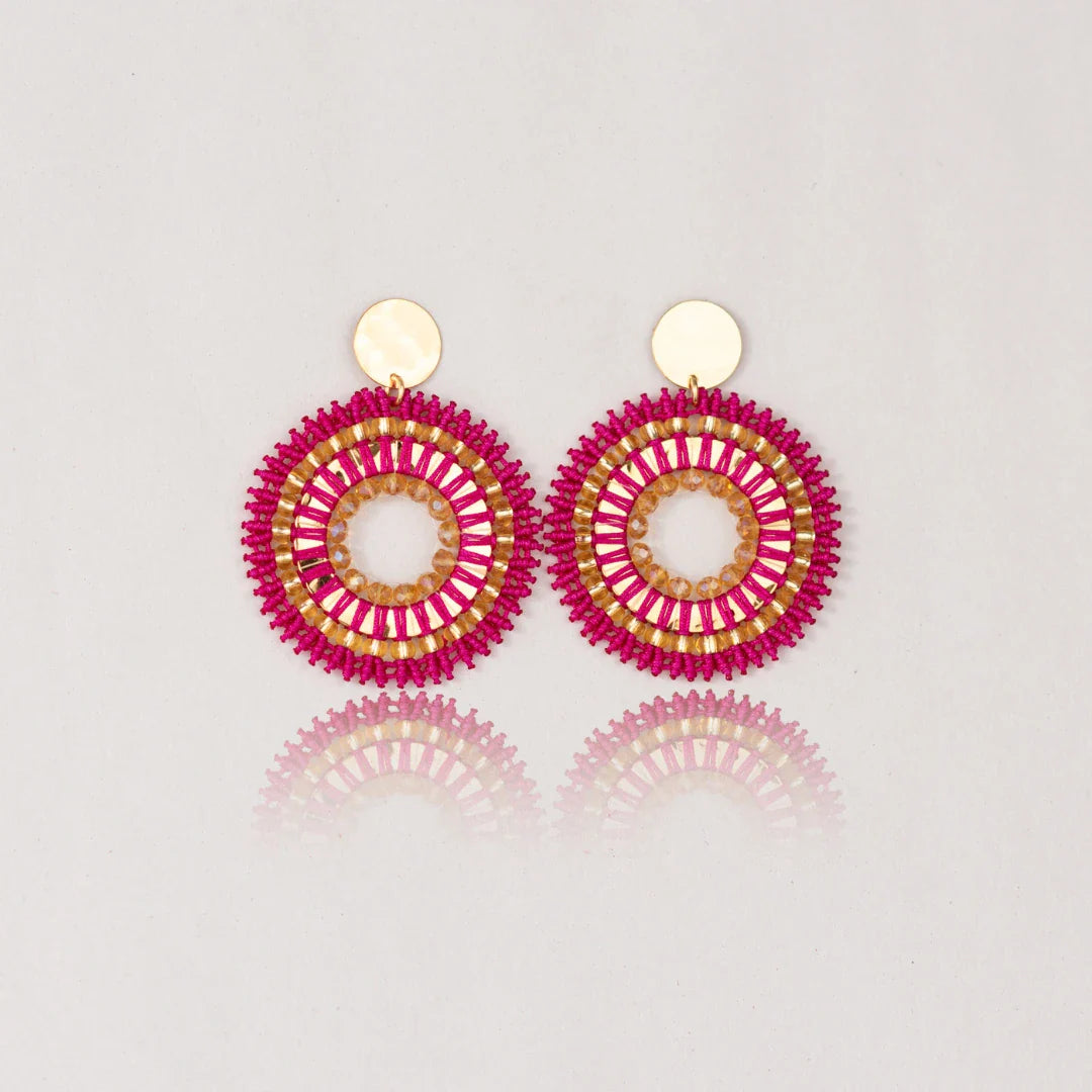 Arete Amanecer Fucsia