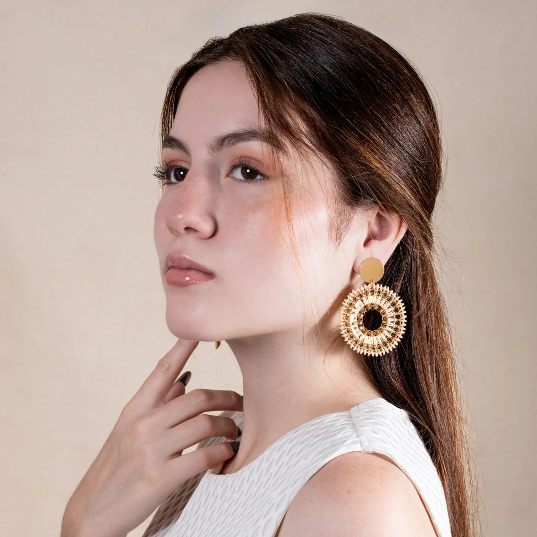 Arete amanecer beige